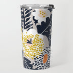 Scandinavian flowers greet you Travel Mug Gallery Image 2