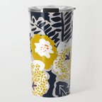 Scandinavian flowers greet you Travel Mug Gallery Image 1