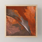 Rust and Metal Japandi Art Mini Art Print Gallery Image 1