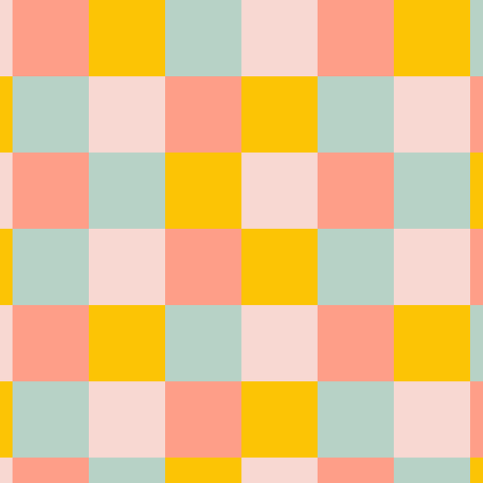 Retro Funky Checks Coffee Mug Gallery Image 2