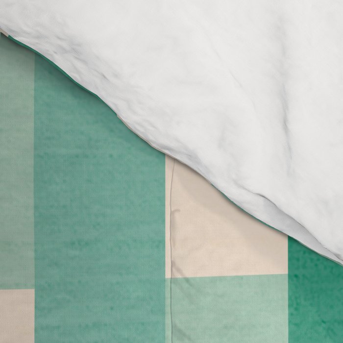 Retro Stripe Pattern - red, green, blue Comforter Gallery Image 4