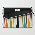 Mid-Century Modern Art Cat 2 Laptop Sleeve Gallery Image 2