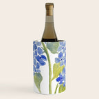 Blue Gouache Hydrangea Wine Chiller Gallery Image 1