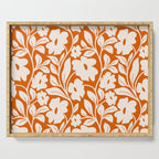 Tropical Vines Pattern - Terracotta Serving Tray Gallery Image 1