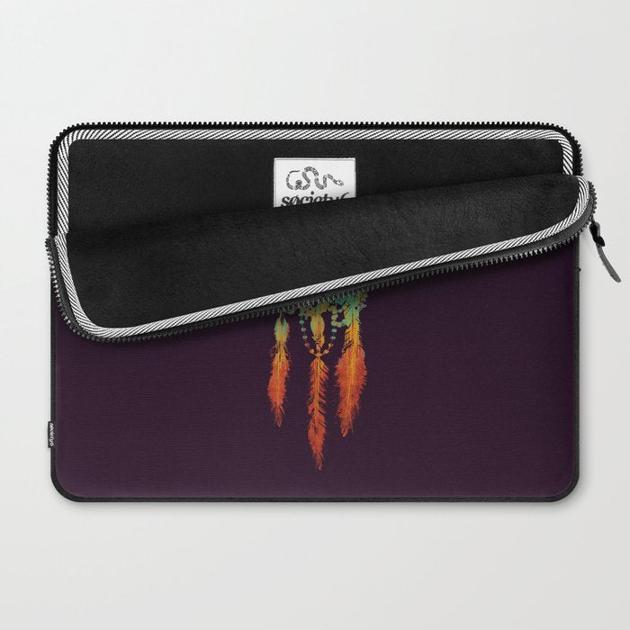 Dream Catcher (the rustic magic) Laptop Sleeve Gallery Image 2