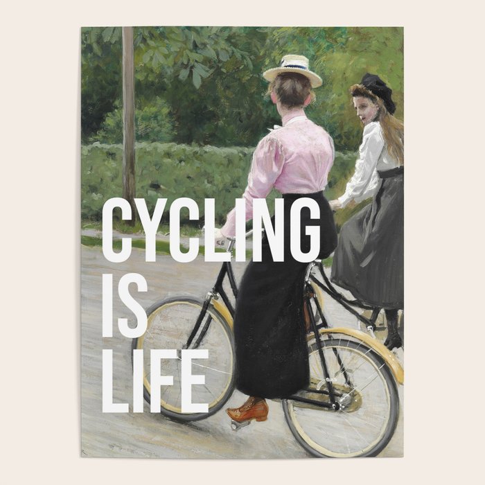 Cycling Is Life Poster Gallery Image 4