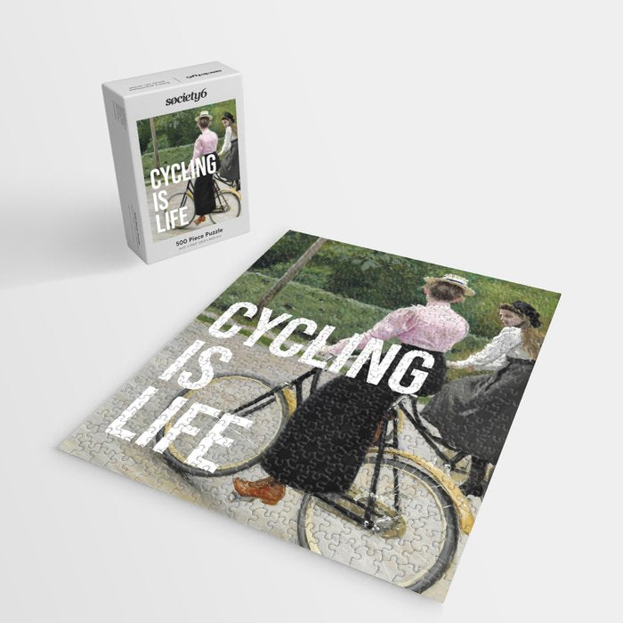 Cycling Is Life Jigsaw Puzzle Gallery Image 2