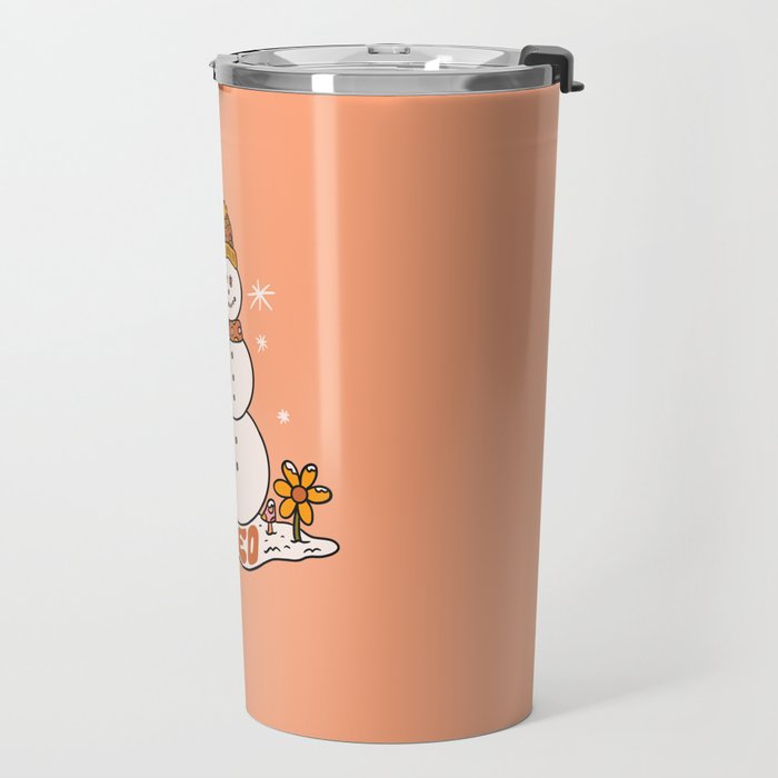Leo Snowman Travel Mug Gallery Image 2