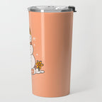 Leo Snowman Travel Mug Gallery Image 2