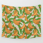 FARMFOLK BANANA Wall Tapestry Gallery Image 4