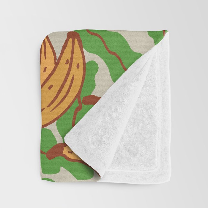 FARMFOLK BANANA Throw Blanket Gallery Image 3