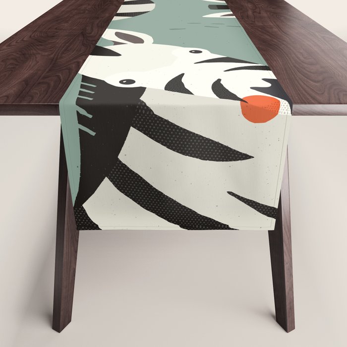 Zebra, Wildlife of Africa Table Runner Gallery Image 1