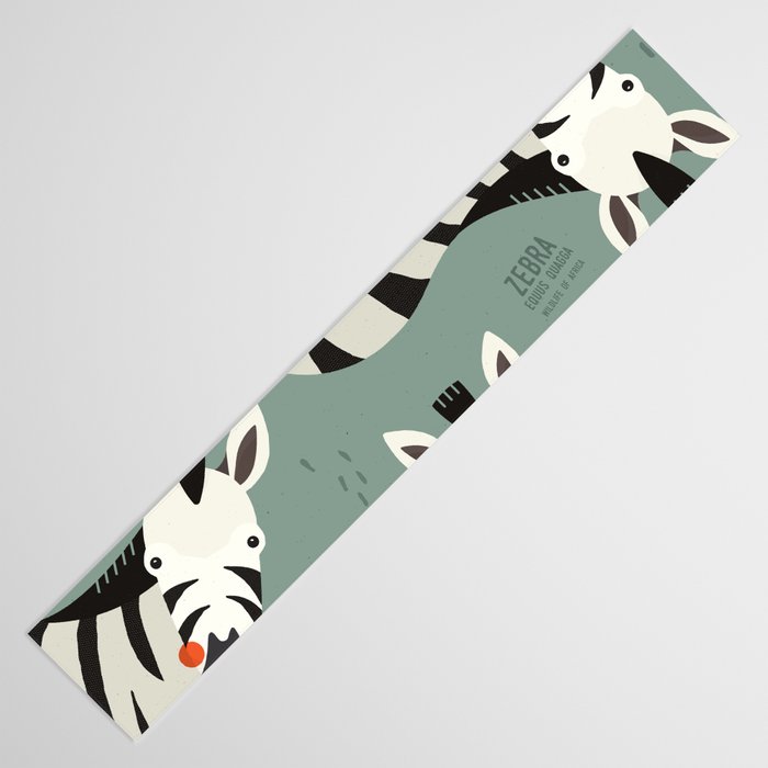 Zebra, Wildlife of Africa Table Runner Gallery Image 3