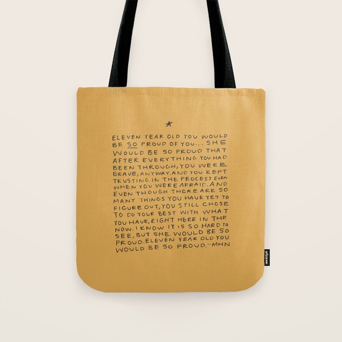 11 year old would be so proud of you Tote Bag Gallery Image 1