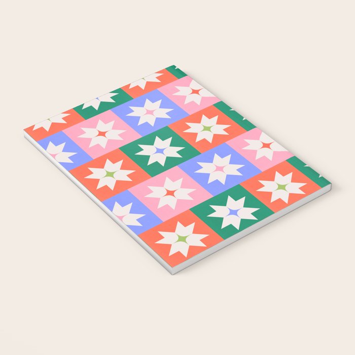 Cheerful Festive Stars Notebook Gallery Image 3