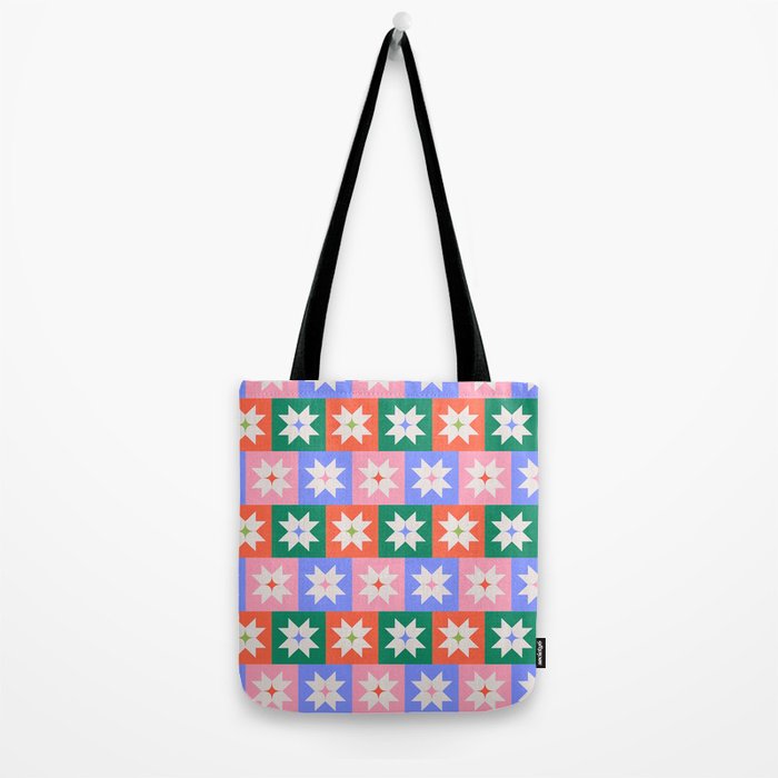 Cheerful Festive Stars Tote Bag Gallery Image 2