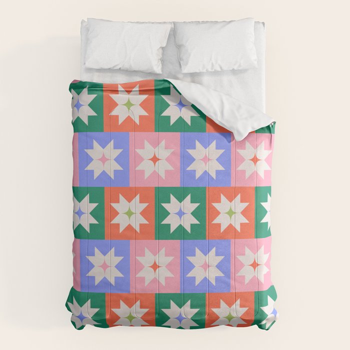 Cheerful Festive Stars Comforter Gallery Image 6