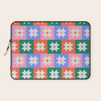 Cheerful Festive Stars Laptop Sleeve Gallery Image 1