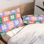 Cheerful Festive Stars Pillow Sham Gallery Image 2