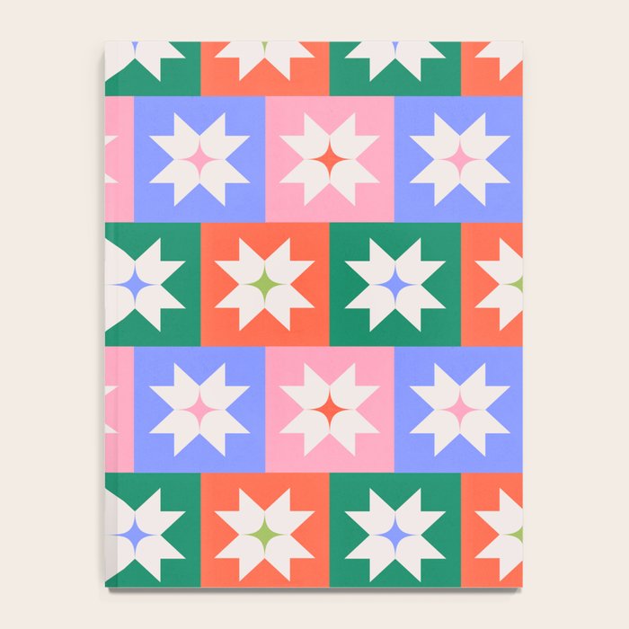 Cheerful Festive Stars Notebook Gallery Image 4