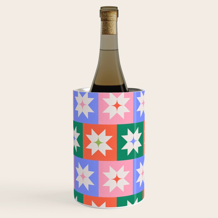 Cheerful Festive Stars Wine Chiller Gallery Image 3