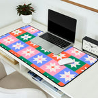 Cheerful Festive Stars Desk Mat Gallery Image 2