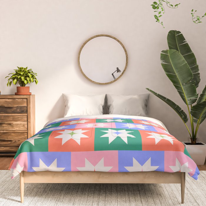 Cheerful Festive Stars Comforter Gallery Image 3