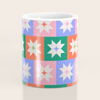 Cheerful Festive Stars Coffee Mug Gallery Image 4