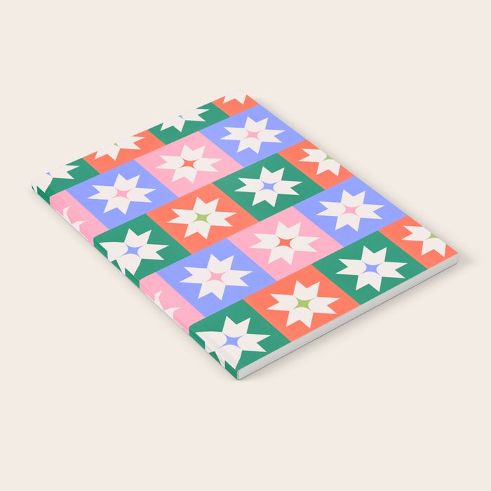 Cheerful Festive Stars Notebook Gallery Image 2