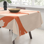 Free Spirits, Children Wild Child Parenthood, Kids Freedom Human Rights Equality, Eclectic Beach Ocean Play Shadows Light Sand Concept Painting Tablecloth Gallery Image 3