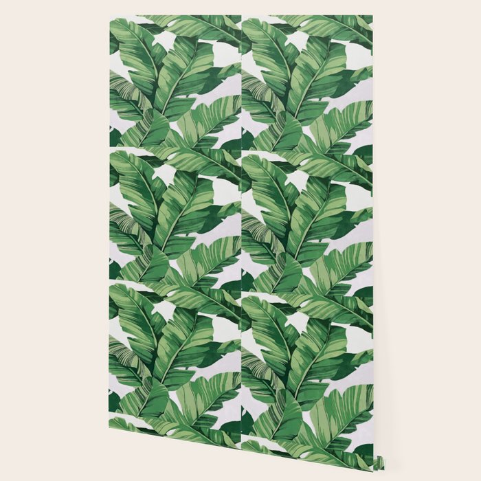 Tropical banana leaves VI Wallpaper Gallery Image 2