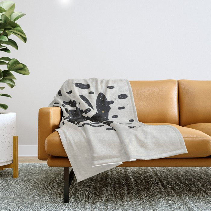 Lepus Consetellation Throw Blanket Gallery Image 1