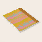 Vintage Western Desert Landscape in Dusty Neon Notebook Gallery Image 3