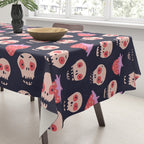 Skulls and strawberries Tablecloth Gallery Image 3
