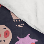Skulls and strawberries Comforter Gallery Image 4