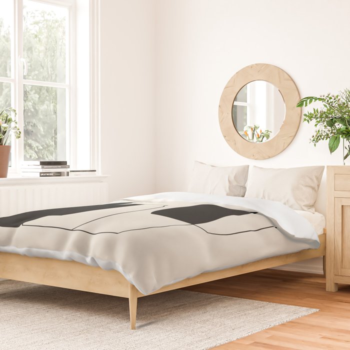The Gathering - Minimalist Still Life Duvet Cover Gallery Image 2