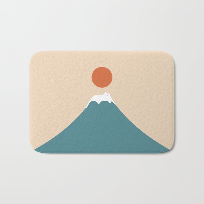 Cat Landscape 158 Bath Mat Gallery Image 1