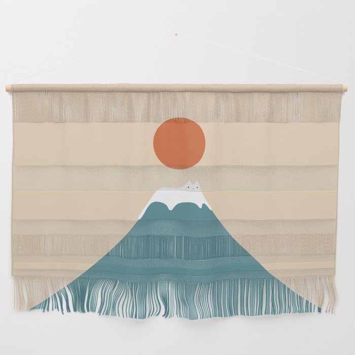 Cat Landscape 158 Wall Hanging Gallery Image 1
