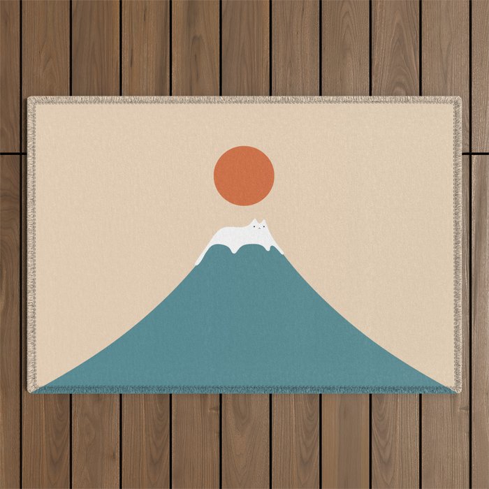 Cat Landscape 158 Outdoor Rug Gallery Image 1