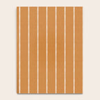 Modern Boho Serenity Stripes Caramel Brown Notebook Gallery Image 4