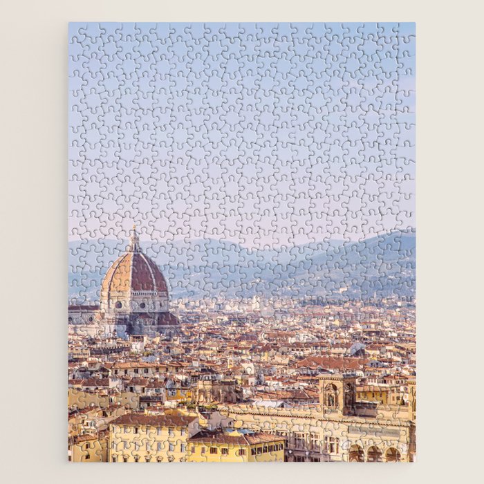Florence Skyline - Italy Travel Photography Jigsaw Puzzle Gallery Image 1