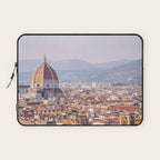 Florence Skyline - Italy Travel Photography Laptop Sleeve Gallery Image 1