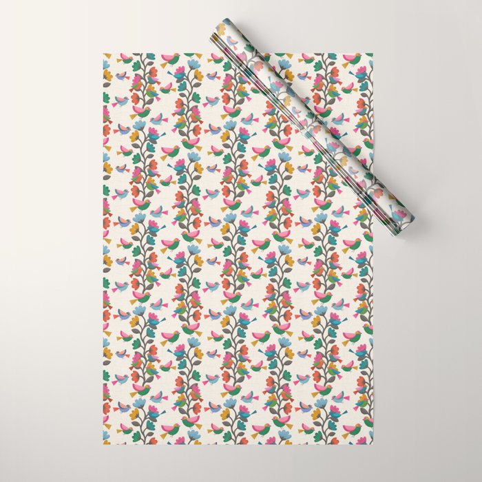 Birds & Blossoms Wrapping Paper Gallery Image 1