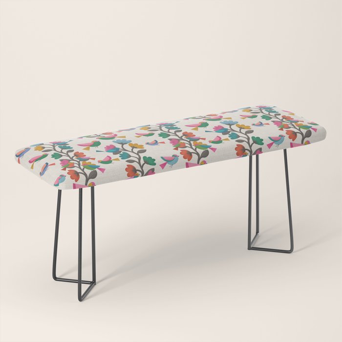 Birds & Blossoms Bench Gallery Image 1