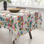 Birds & Blossoms Tablecloth Gallery Image 3