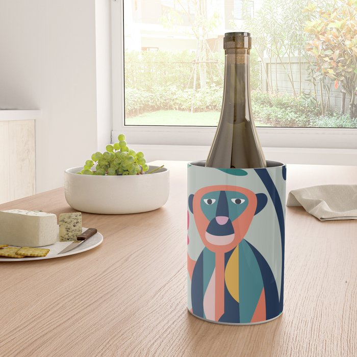 Mid Century Modern Monkey Wine Chiller Gallery Image 4