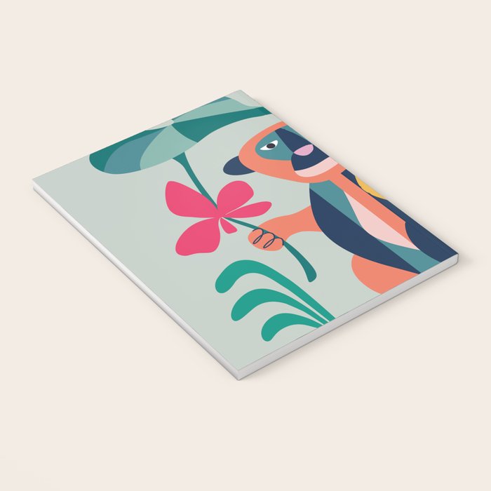 Mid Century Modern Monkey Notebook Gallery Image 3