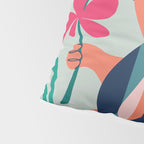 Mid Century Modern Monkey Pillow Sham Gallery Image 4