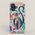 Mid Century Modern Monkey iPhone Case Gallery Image 1