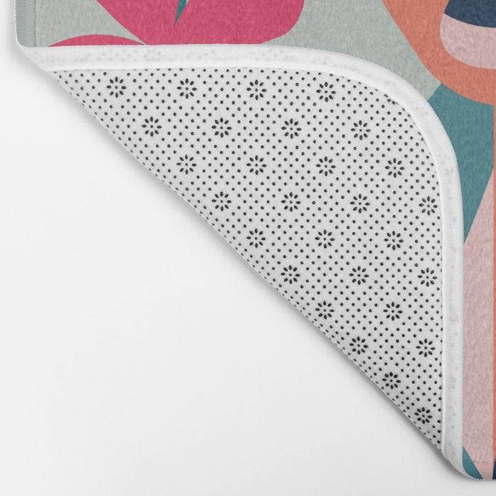 Mid Century Modern Monkey Bath Mat Gallery Image 2